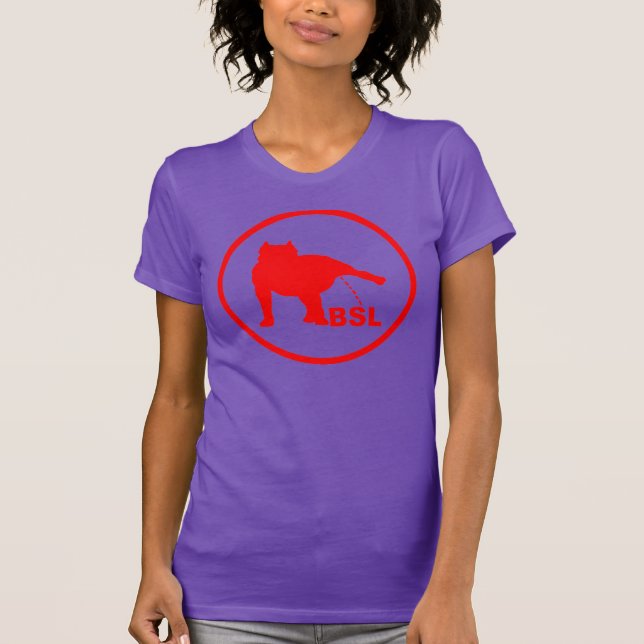 T-SHIRT BSL PITBULL (Devant)