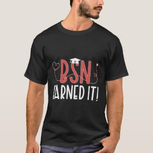 T-shirt Bsn Gagné Bsn Graduation Bsn Graduate Bsn Grad