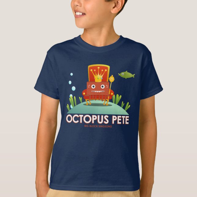 T-shirt BSS Octopus Pete (Devant)