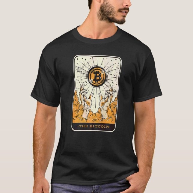 T-shirt Btc Tarot Décentralisé Finance Défaite Blockchain  (Devant)