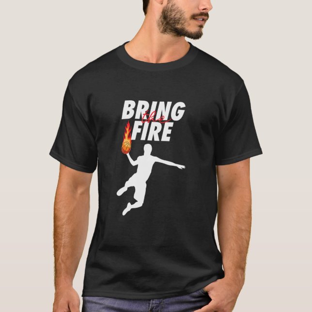 T-shirt Btf Basket Baller Par Berts (Devant)