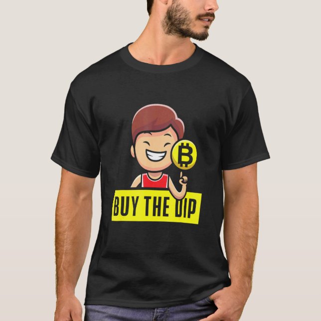 T-shirt Btfd Acheter La Pièce De Dip Hodl Blockchain Btc C (Devant)
