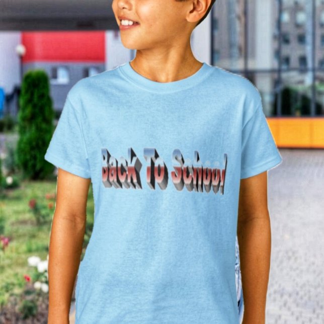 T-shirt BTS à trois tons (Wearing a cool t-shirt to school is a good motivator!)