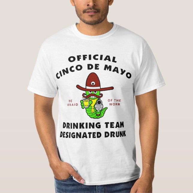 T-shirt bu indiqué par Mayo de Cinco De (Devant)
