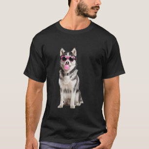 T-shirt Buballe en gomme de Siberian Husky
