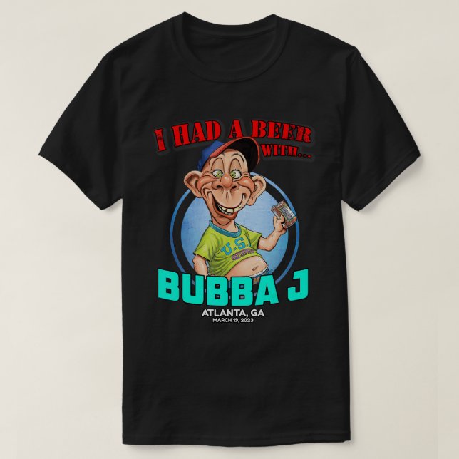 T-shirt Bubba J Atlanta, GA (2023) (Design devant)