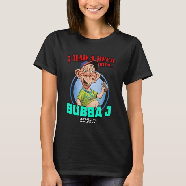 T-shirt Bubba J Buffalo, NY (2026) (Devant)