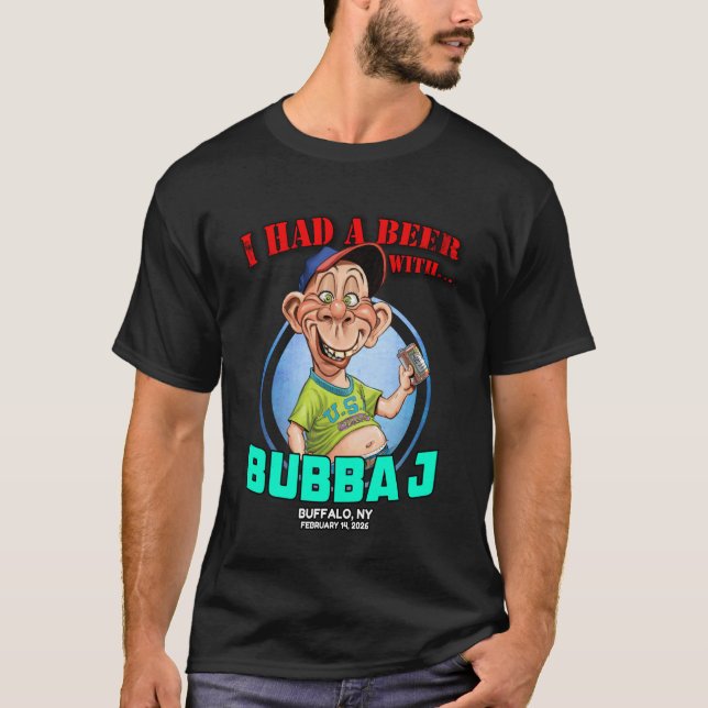 T-shirt Bubba J Buffalo, NY (2026) (Devant)