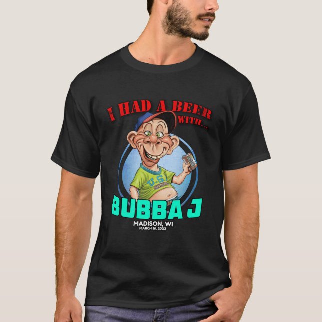 T-shirt Bubba J Madison WI 2023 (Devant)