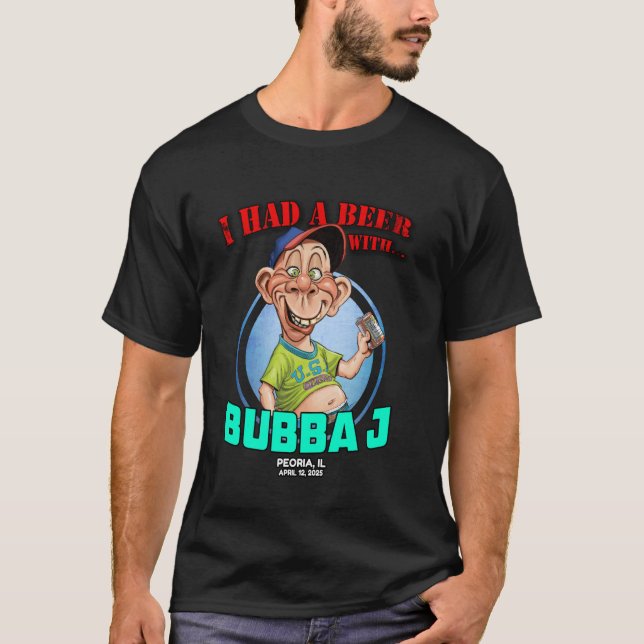 T-shirt Bubba J Peoria, IL (2025) (Devant)