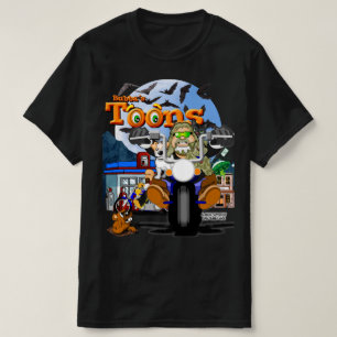 T-shirt Bubba's Cartoon Biker Tee