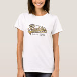 T-shirt Bubbie Shirt "AKA (Aussi connu sous le nom) Bubbie<br><div class="desc">AKA (aussi connu sous le nom) Bubbie, Depuis 2009 Personnalisez votre propre, fier d'être une chemise Bubbie. Remplacez le texte "AKA et depuis 2009" par le vôtre. Choisissez votre style de police, votre couleur et votre taille préférés. Choisissez parmi plus de 155 styles, couleurs et tailles de chemise pour ce...</div>
