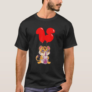 T-shirt Bubble Ea Iger 15h Birthday Kids Balloon Party