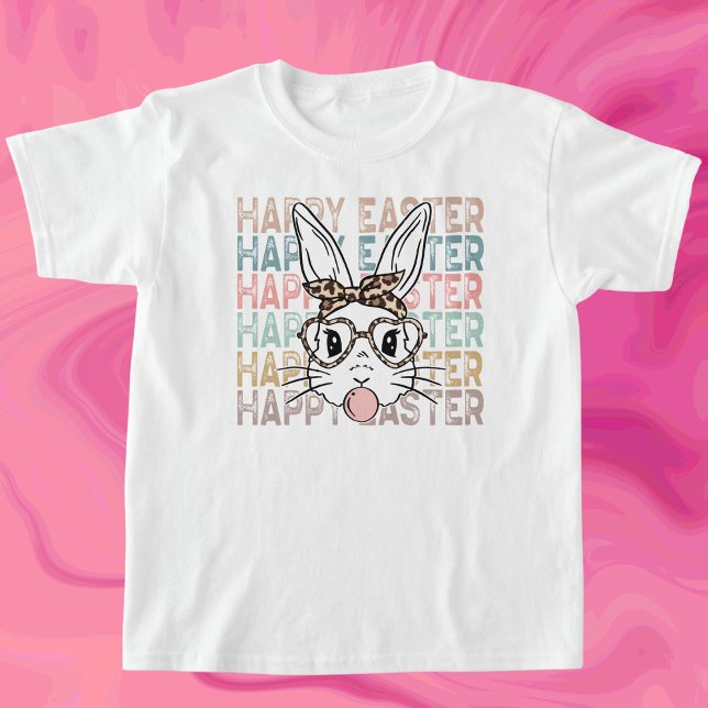 T-shirt Bubble Gum Bunny | Lunettes de léopard, Bandana Pâ (Créateur téléchargé)