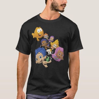 T-shirt Bubble Guppies Full Cast Natation Portrait Essenti