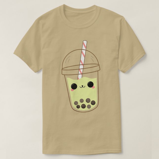 T-shirt Bubble Tea Cute Kawaii Boba Lover's Gift Idea (Design devant)