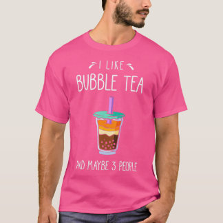 T-shirt Bubble Tea Dit Drôle