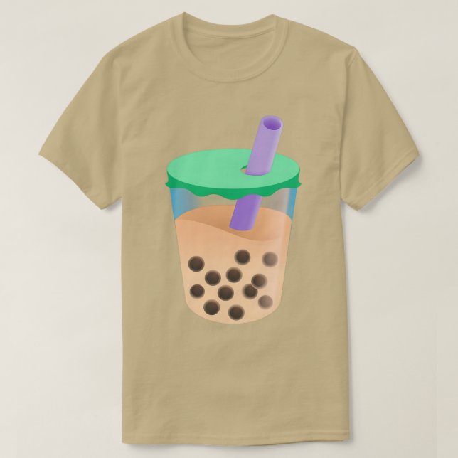 T-shirt Bubble Tea Don pour Amateur de thé bulle (Design devant)