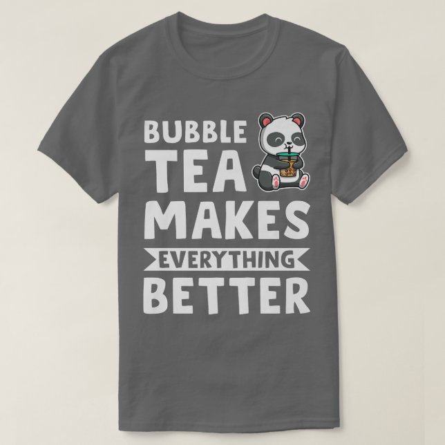 T-shirt bubble tea fait tout Bubble tea Merch 491 (Design devant)