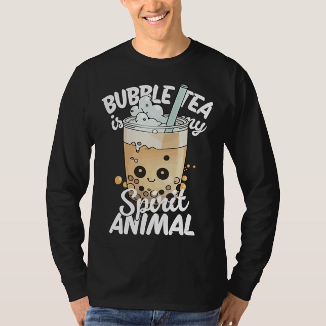 T-shirt Bubble Tea Is My Spirit Animal  2 (Devant)
