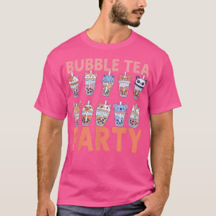 T-shirt Bubble Tea Party Funny Boba Tea Kawaii509