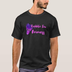 T-shirt Bubble Tea Princess Boba Tea Boba Sweet Boissons D