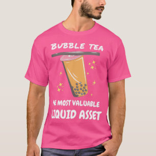 T-shirt Bubble Thé L'Actif Liquide Le Plus Valable