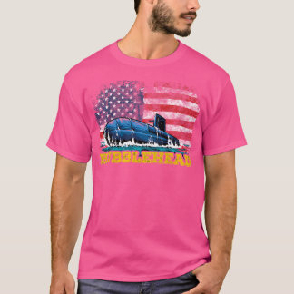 T-shirt Bubblehead Sous-marin Vétérinaire Retraité Sous-ma