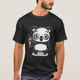 T-shirt Buble Boba Tea Kawaii Panda Ours