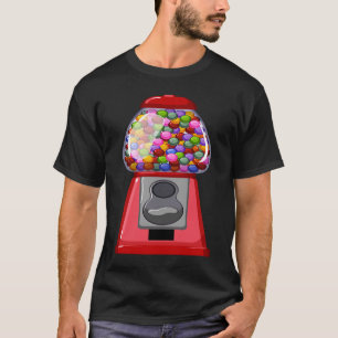 T-shirt Buble Gum Machine Halloween Amérique Juillet