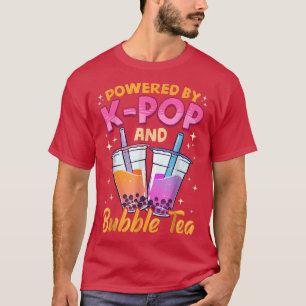 T-shirt Buble Tea Boba KPOP Music Lover Anime Lait Coréen