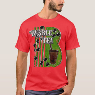 T-shirt Buble Tea Green Boba