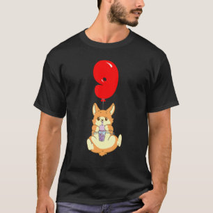 T-shirt Buble Thé Hamster 9e anniversaire Enfants Balloon