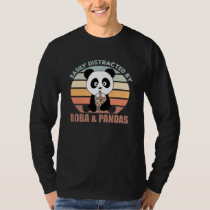 T-shirt Buble Thé Panda Chocolat Sweet Animaux Boba