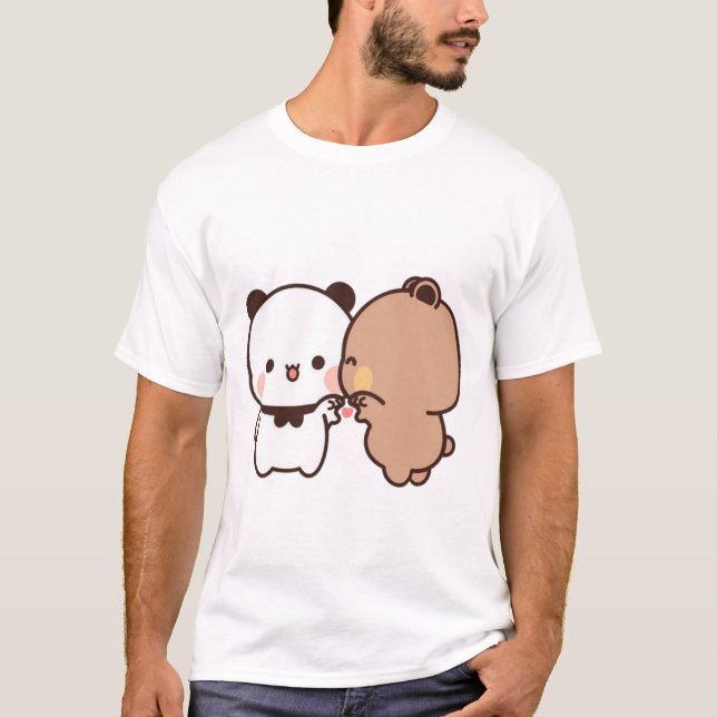 T-shirt bubu dudu love t-short (Devant)