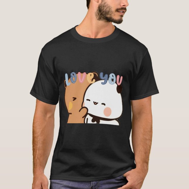 T-shirt Bubu Dudu Panda Bear Love 2024 V3 (Devant)