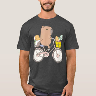T-shirt Bubu La Guinée Pig Vélo drôle Animal drôle