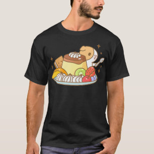 T-shirt Bubu the Guinea pig and Japanese Pudding with Frui