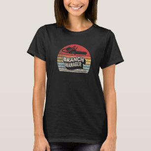 T-shirt Bûcheron Rétro Vintage Arboriculteur Bûcheron Bran