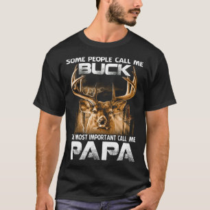 T-shirt Buck Le Plus Important Appelez-Moi PAPA