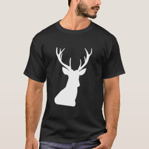 T-shirt Buck Silhouette