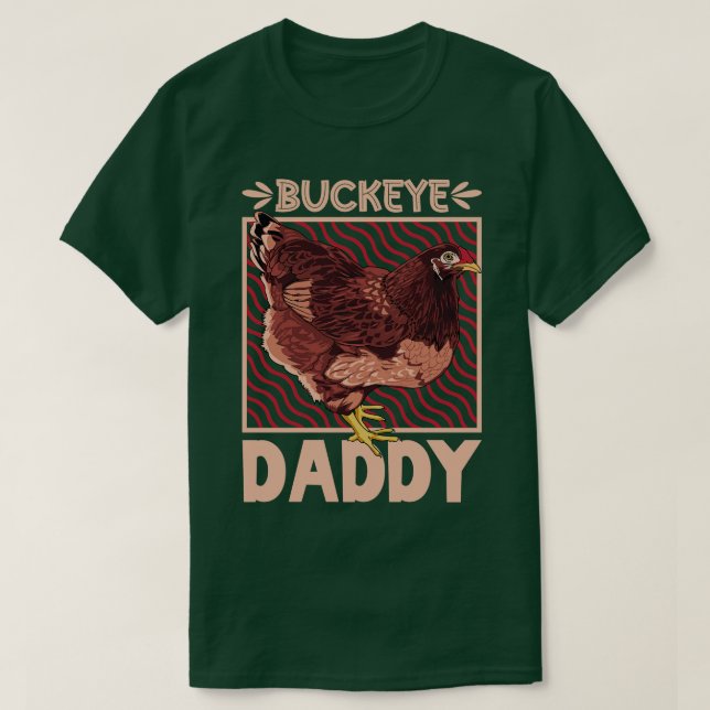 T-shirt Buckeye Daddy (Design devant)