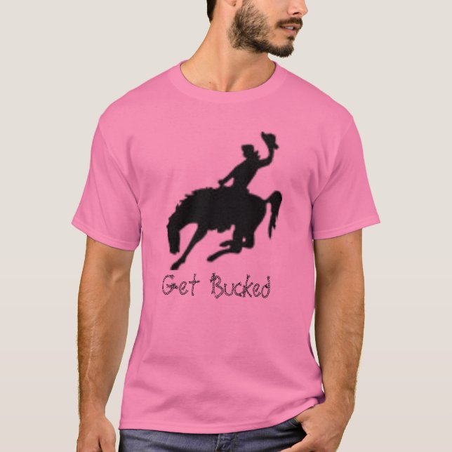 T-shirt Bucking1, obtiennent opposés (Devant)