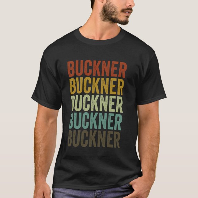 T-shirt Buckner City Rétro (Devant)