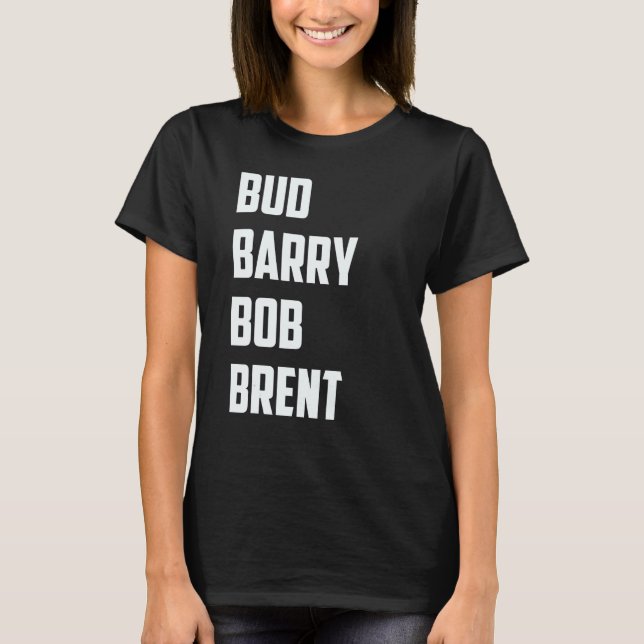 T-shirt Bud Barry Bob Brent (Devant)
