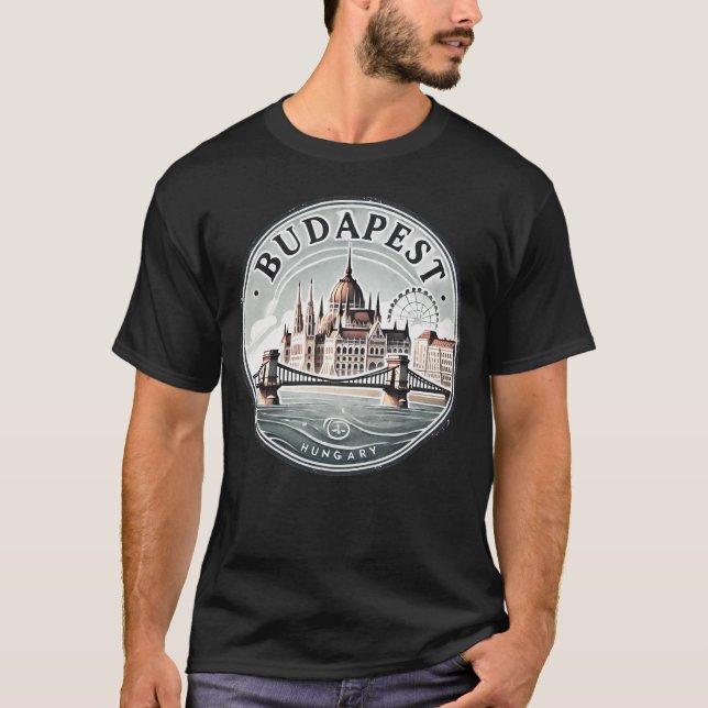 T-shirt Budapest (Devant)