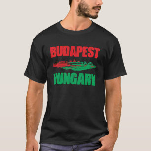 T-shirt Budapest Hongrie Europe Travel