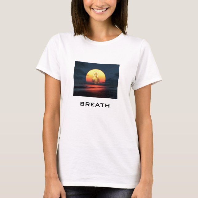 T-shirt Buddah, souffle (Devant)