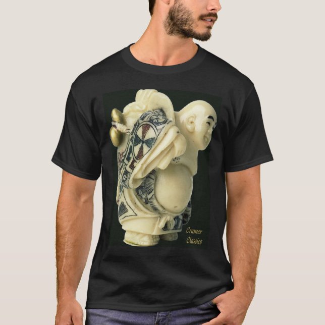 T-shirt buddha1_black/bgrnd (Devant)