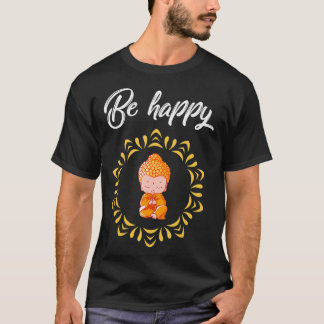 T-shirt Buddha Buddhist Meditation Spiritual Zen Yoga Men 